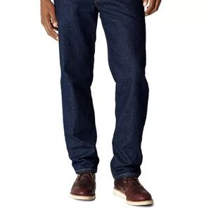 Levi's 550 Relaxed Men's 36x29 Jeans Rinse Denim Straight Leg NWT